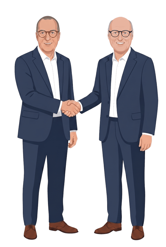 Partnerschaft - Handschlag