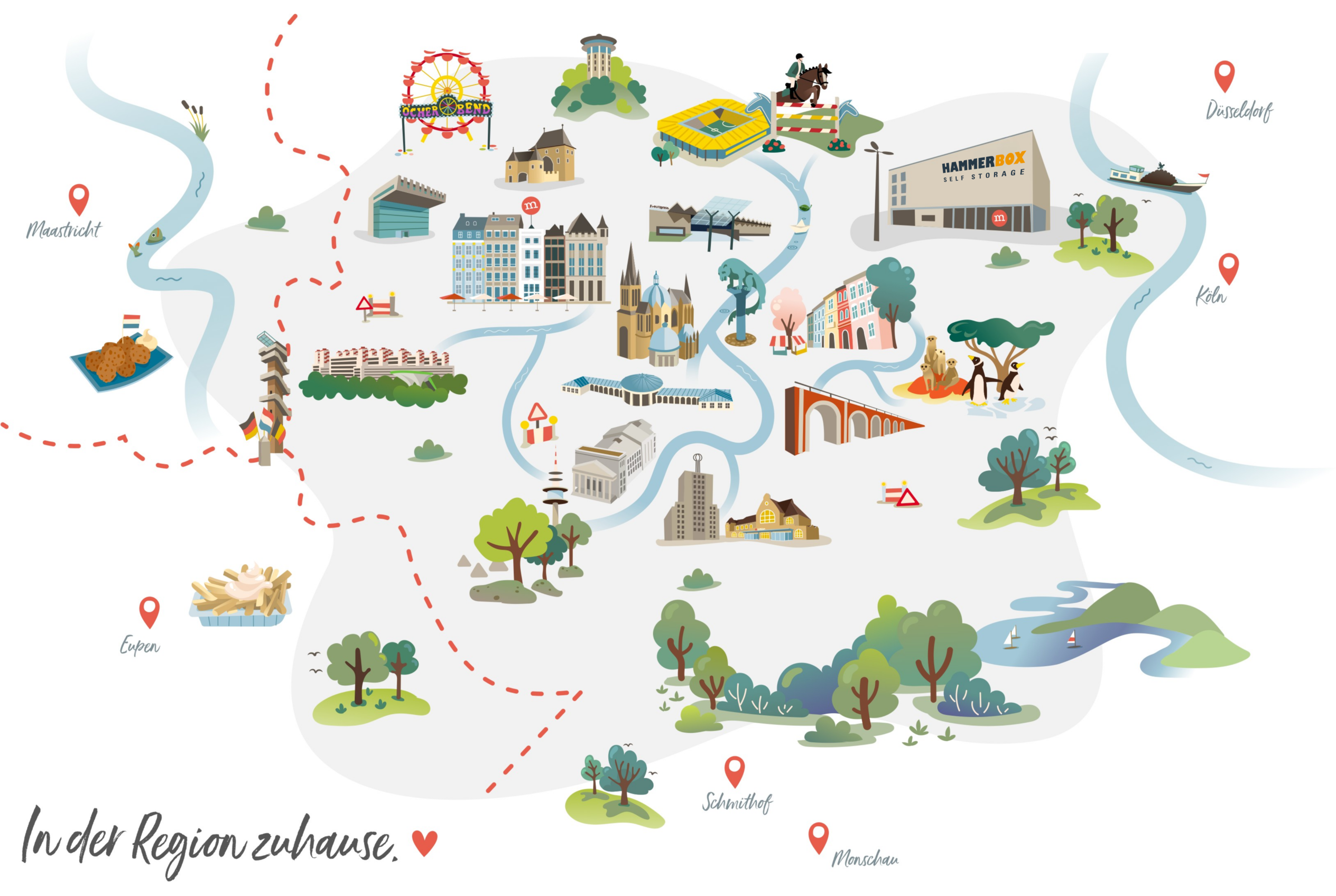 Aachen Illustration